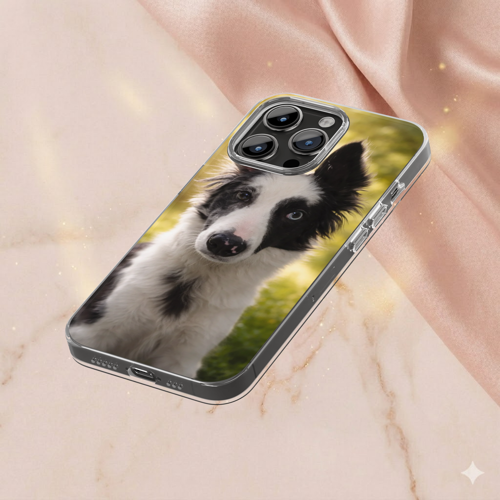 Coque de téléphone personnalisable avec photo ou prénom Signée La Fée