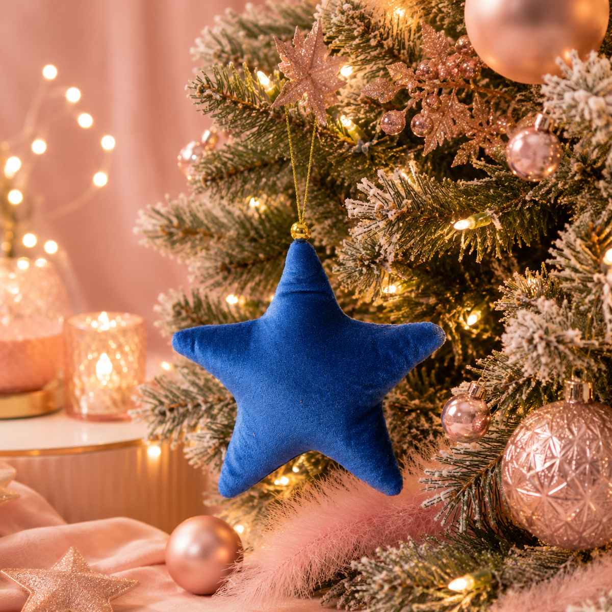 Etoile de Noël à suspendre