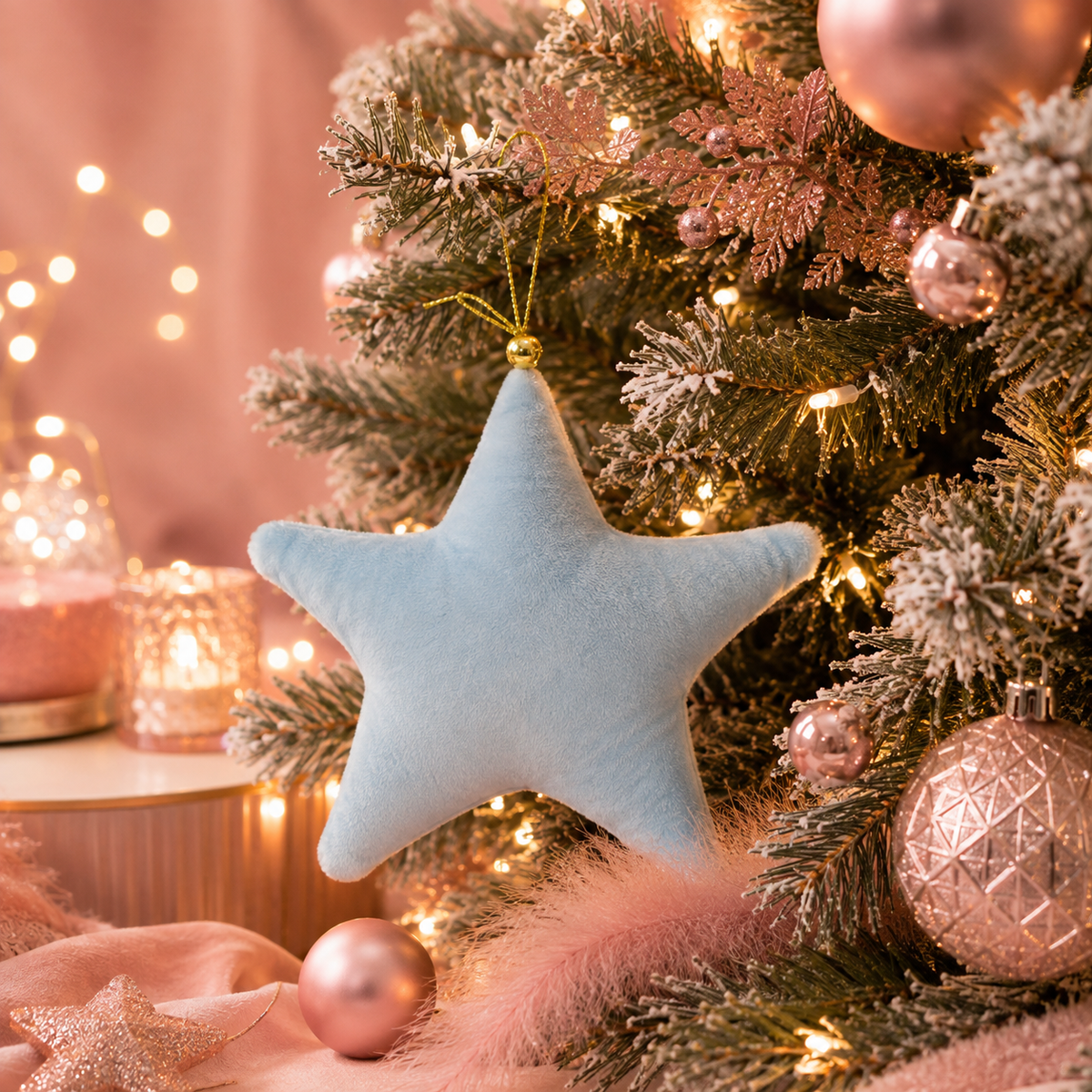 Etoile de Noël à suspendre