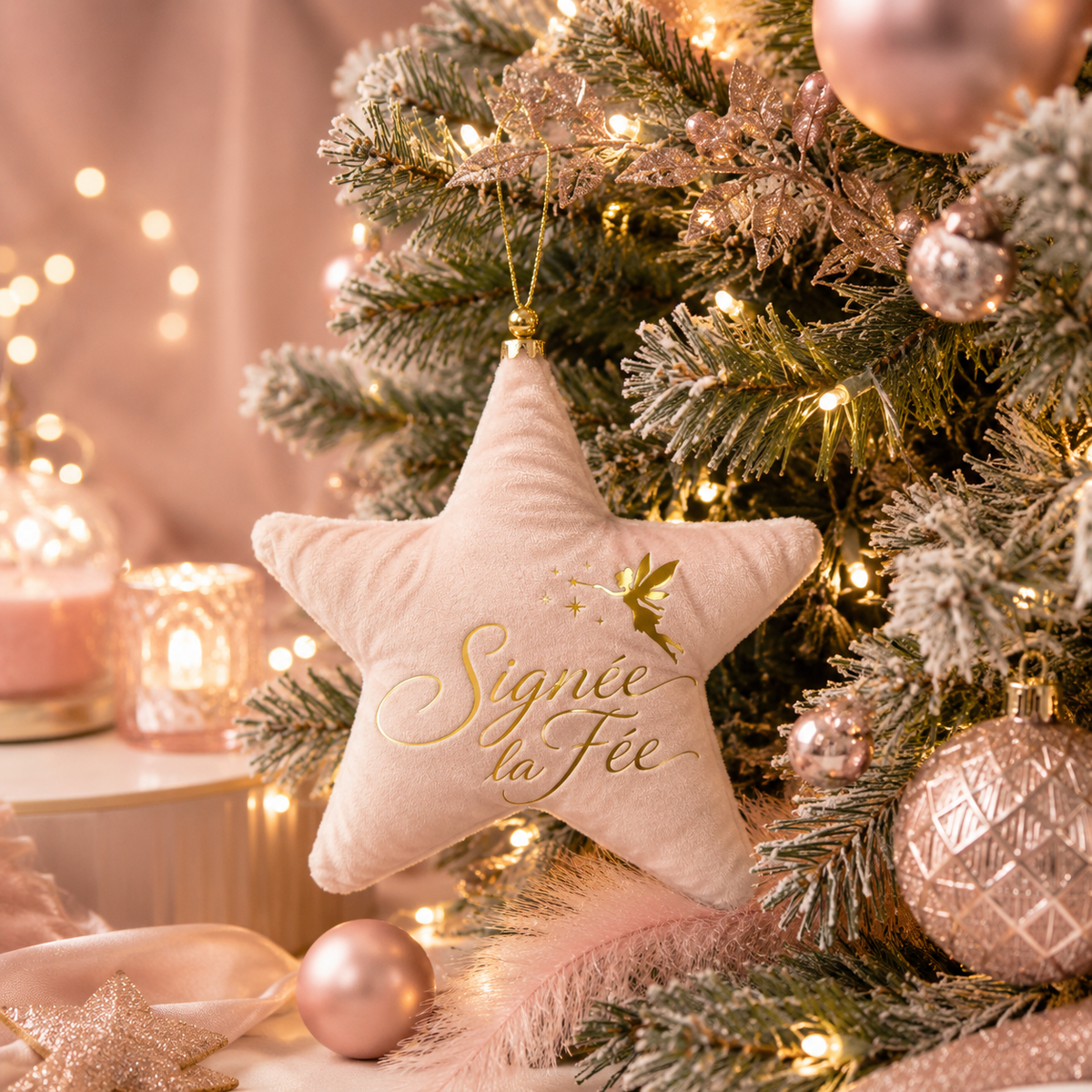 Etoile de Noël à suspendre