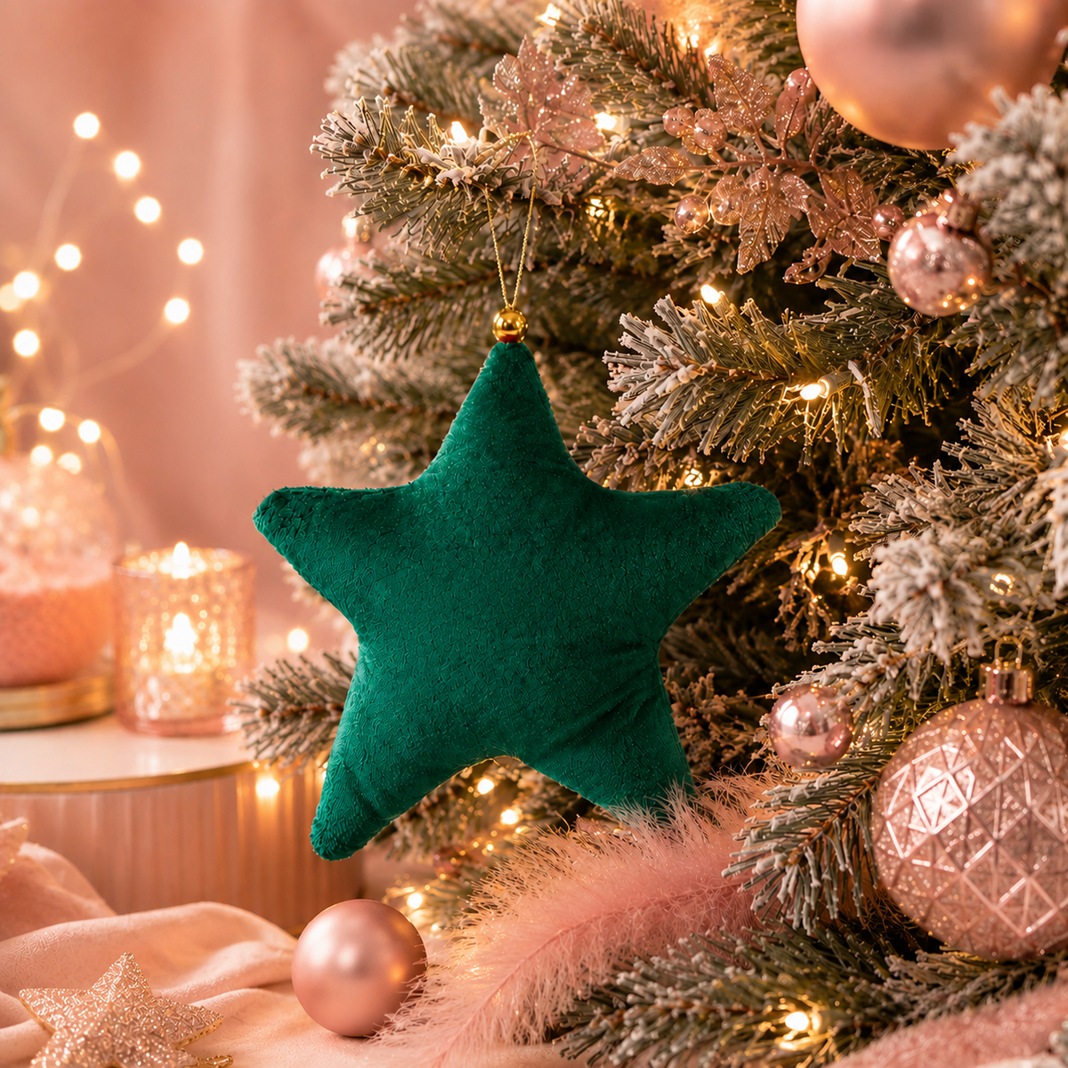 Etoile de Noël à suspendre
