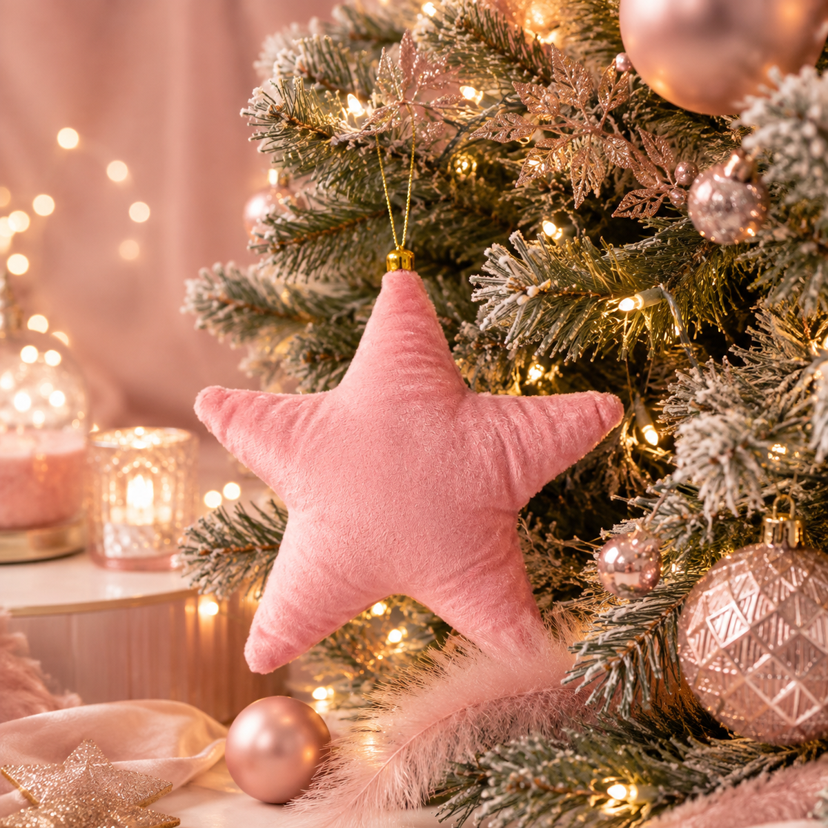 Etoile de Noël à suspendre