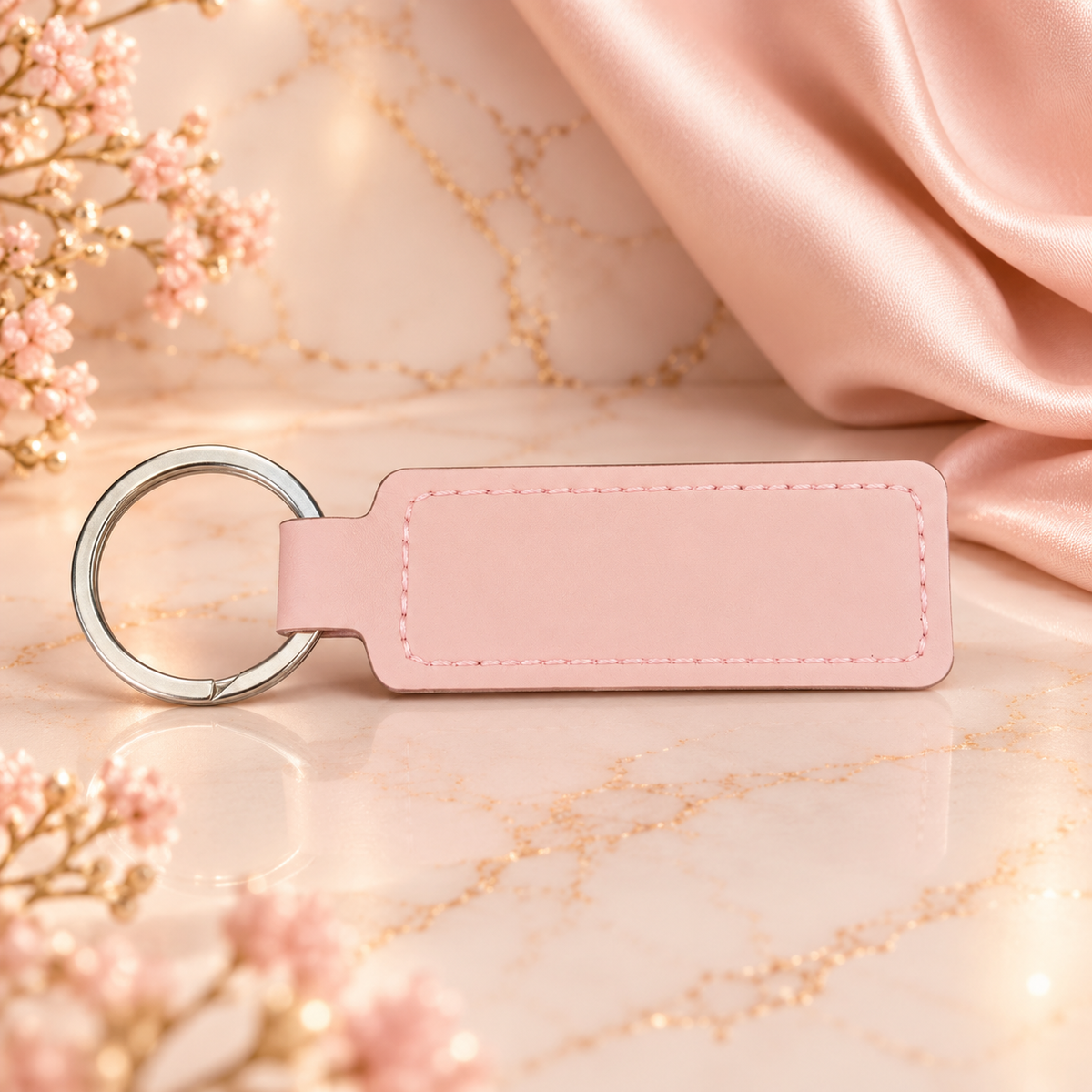 Porte clés simili cuir