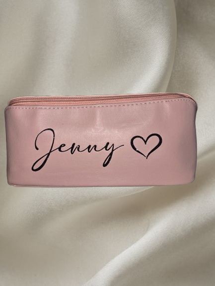 Trousse de toilette en simili cuir