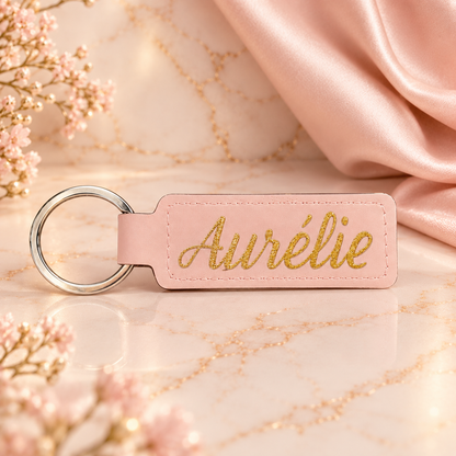 Porte clés simili cuir